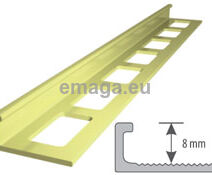 Profile mosiężne do glazury i terakoty