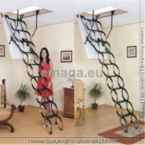 Schody strychowe nożycowe