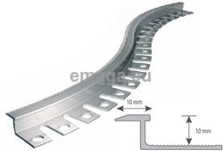 Profil aluminiowy do glazury 