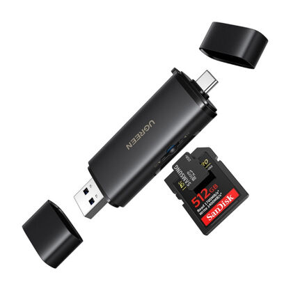 Czytnik kart UGREEN CM803 USB-C/USB-A SD+TF