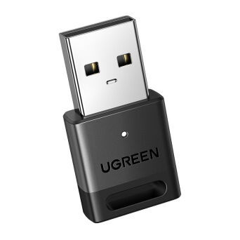 Adapter Bluetooth 5.3 Ugreen CM591, USB, zasięg 20m (czarny)