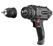 Wiertarko-wkrętarka sieciowa 300W, uchwyt samozaciskowy 10 mm, walizka - 4