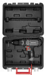 Wiertarko-wkrętarka sieciowa 300W, uchwyt samozaciskowy 10 mm, walizka - 11