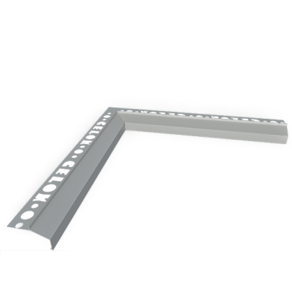 Nw90°B100 narożnik wewnętrzny do profila B100 szary RAL7035