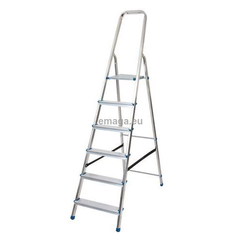 Składane schodki aluminiowe 6 stopni