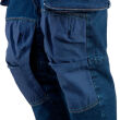 Spodnie robocze DENIM, wzmocnienia na kolanach, rozmiar S - 3