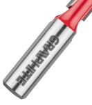 Frez palcowy dwuostrzowy długi, HM, 10 x 50 mm, trzpień 12 mm - 3