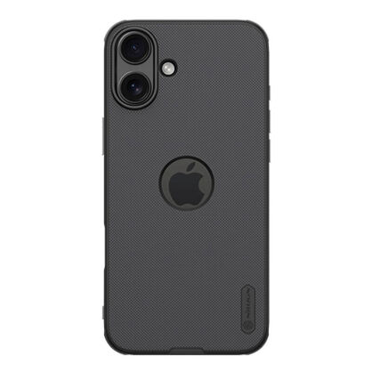 Etui NILLKIN Super Frosted Shield Pro do iPhone 16 Plus (czarne)