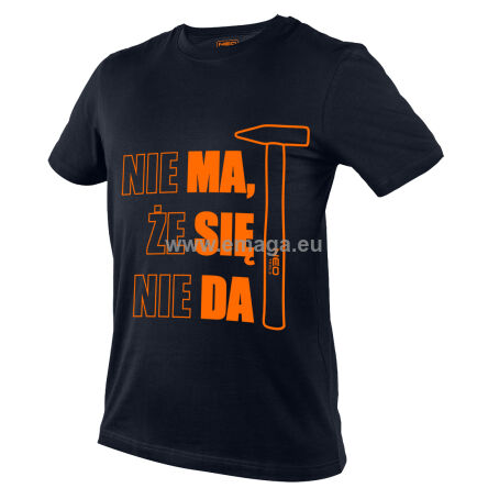 T-shirt z nadrukiem, MA SIĘ DA, rozmiar L