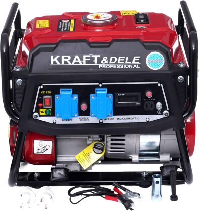 Agregat prądotwórczy 12V/230V 1500W + wyświetlacz KD150
