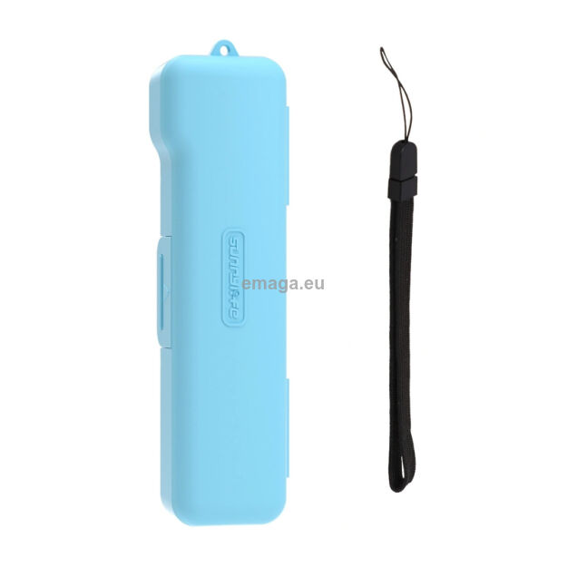 Etui ochronne SUNNYLIFE do Osmo Pocket 3 z paskiem (niebieskie)