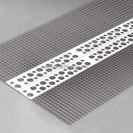 Listwa PCV uniwersalna z siatką 7x7cm 300cm pakiet 25 sztuk