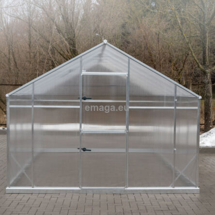 Szklarnia Sanus XL-25 wymiar 2,9x8,5m H=2,25m 24,7m2 poliwęglan 6mm