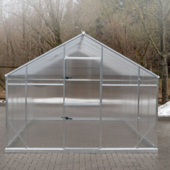 Szklarnia Sanus XL-25 wymiar 2,9x8,5m H=2,25m 24,7m2 poliwęglan 6mm