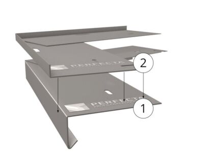 Narożnik zewnętrzny 30/10 o kącie regulowanym do systemu " kamienny dywan "