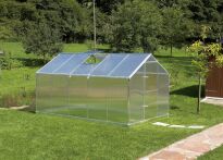 Szklarnia aluminiowa 2,30 x 3,73m Gutta Gartentec F5 z poliwęglanu 6mm - 2