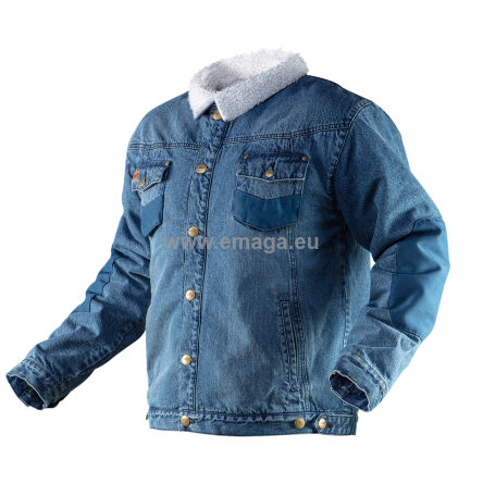 Kurtka jeansowa ocieplana DENIM, rozmiar S