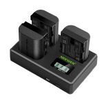 Zestaw 3 sztuk baterii zamiennych do aparatów Canon NEEWER LP-E6NH - 2