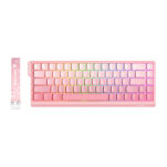 Klawiatura mechaniczna ONIKUMA G69 QWERTY (różowa) - 5