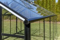 Szklarnia Sanus XL-24 wymiar 2,9x8,5m H=2,25m 24,6m2 szkło hartowane 4mm - 5
