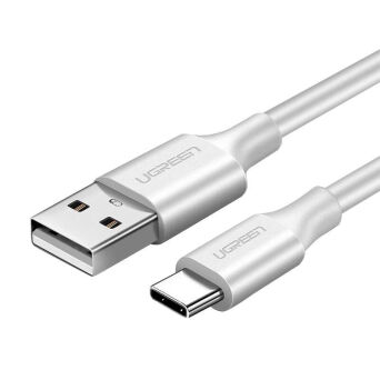 Kabel UGREEN US287 USB-A-USB-C 1.5m (biały)