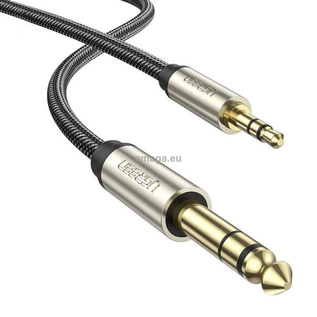 Kabel UGREEN AV127 3.5mm-6.35mm 1m (szary)