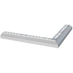 Nz90°B100 narożnik zewnętrzny do profila B100 aluminium