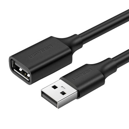 Kabel UGREEN US103 USB-A-USB-A 1.5m (czarny)