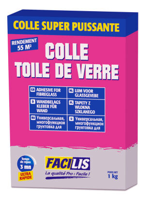 Klej sypki do tapet z włókna szklanego TDV - 1kg