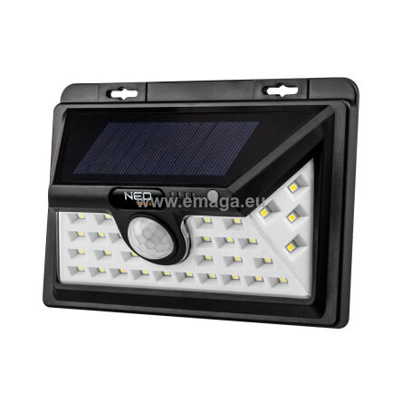 Lampa solarna ścienna SMD LED 350 lm