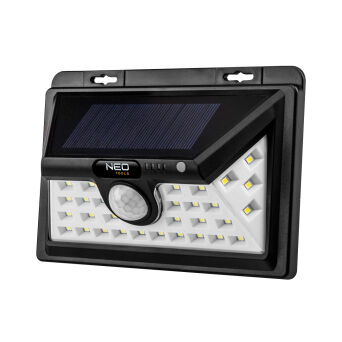 Lampa solarna ścienna SMD LED 350 lm