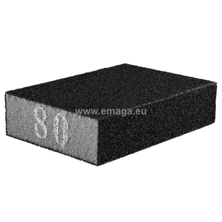 Gąbka ścierna 70 x 25 x 100 mm, K80