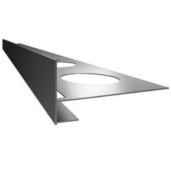 Profil schodowy SC1- schody wewnętrzne z okładzinami ceramicznymi L=2m kolor:aluminium