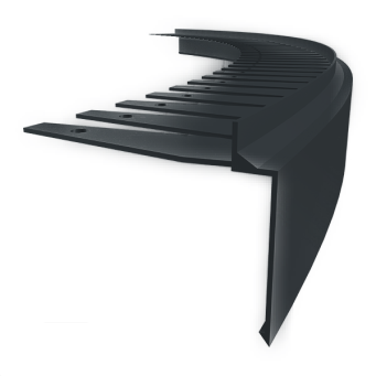 Profil aluminiowy balkonowy łukowy PRIAMY/FLEXI 2,5m grafit RAL7016