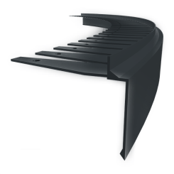 Profil aluminiowy balkonowy łukowy PRIAMY FLEXI 2,5m grafit RAL7016