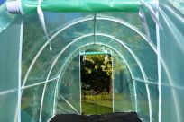 Tunel ogrodowy BV4 4x2,2x1,9m 8,8m2 folia UV4 z zamkiem - 4