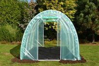 Tunel ogrodowy BV4 4x2,2x1,9m 8,8m2 folia UV4 z zamkiem - 3