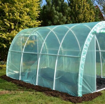 Tunel ogrodowy BV4 4x2,2x1,9m 8,8m2 folia UV4 z zamkiem