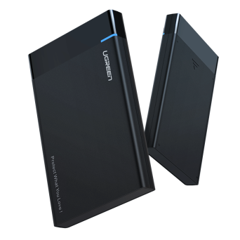 Obudowa dysku UGREEN US221 2,5" SATA USB 3.0 (czarna)