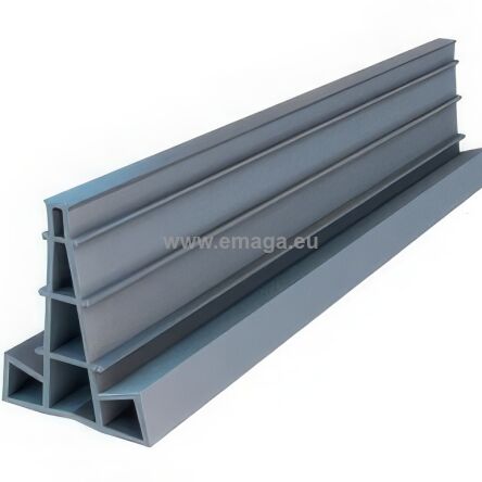 Listwa dylatacyjna PCV do betonu H=12,5 cm L=2,5 m do wylewek betonowych pakiet 5 sztuk
