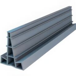 Listwa dylatacyjna PCV do betonu H=12,5 cm L=2,5 m do wylewek betonowych pakiet 5 sztuk