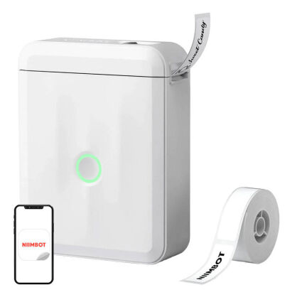 Drukarka etykiet NIIMBOT D110M przenośna (biała)