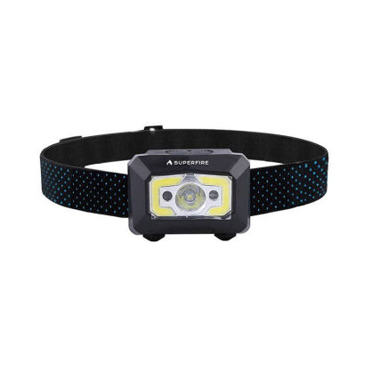 Latarka czołowa SUPERFIRE X30 strumień świetlny 340lm USB