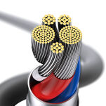 Kabel BASEUS Jelly USB-C-Lightning 1.2m 20W (czarny) - 4