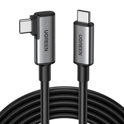 Kabel USB-C do USB-C Ugreen US551, VR, 5 Gbps, 5m (czarny)