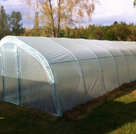 Tunel foliowy metalowy (ocynk) 12x3,85x2,05 m z folią 10-sezonową UV-10