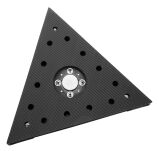 Szlifierka do gipsu 710W, 225mm/215 mm,  okrągła i trójkątna stopa, latarka - 14