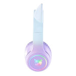 Słuchawki gamingowe ONIKUMA B90 Bluetooth (niebiesko-fioletowe) - 3
