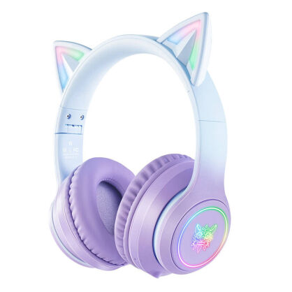 Słuchawki gamingowe ONIKUMA B90 Bluetooth (niebiesko-fioletowe)