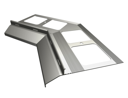 Nw 20/135 Narożnik balkonowy wewnętrzny brązowy RAL 8019